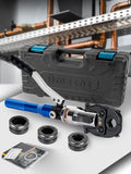 AMZCNC ProPress Tool Kit Hydraulic Copper Pipe Crimper 1/2 3/4 1in Jaws