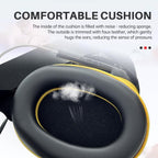 Neckband Ear Muffs, SNR 30dB Hearing Protection, Black
