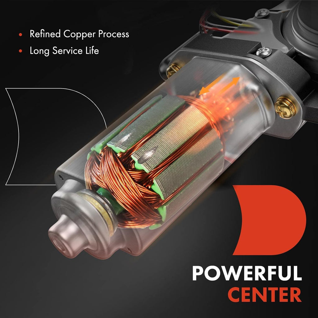 A-Premium Power Window Lift Motor, with 2-Pin Plug