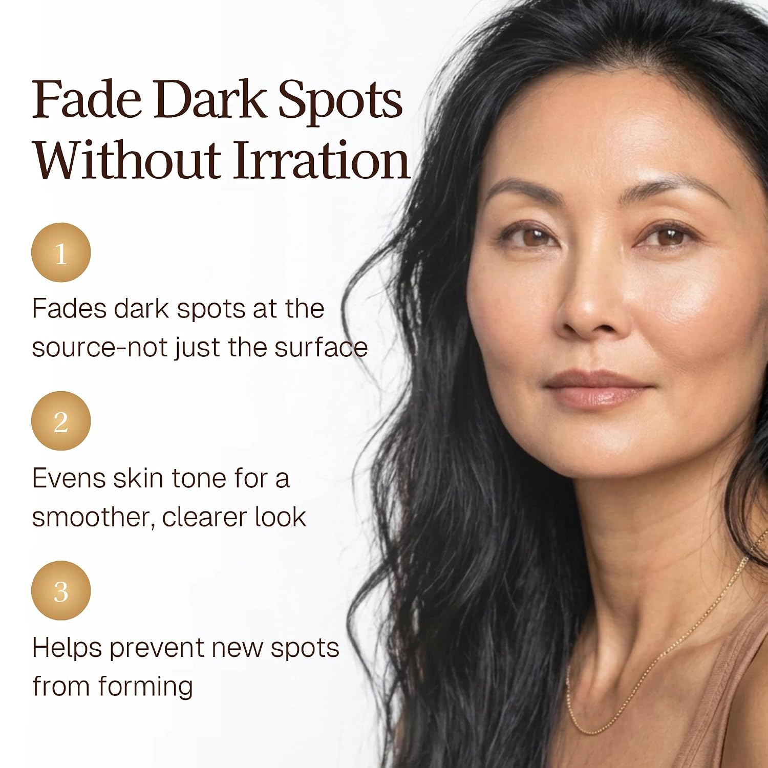3-Step Dark Spot & Fine Lines System - Korean Skincare for Dark Spots, Wrinkles & Dull Skin - Facial Treatment with