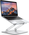 Laptop Stand for Desk, Ergonomic Metal Adjustable Laptop Stand, Laptop Holder Riser with Cooling Function, Computer