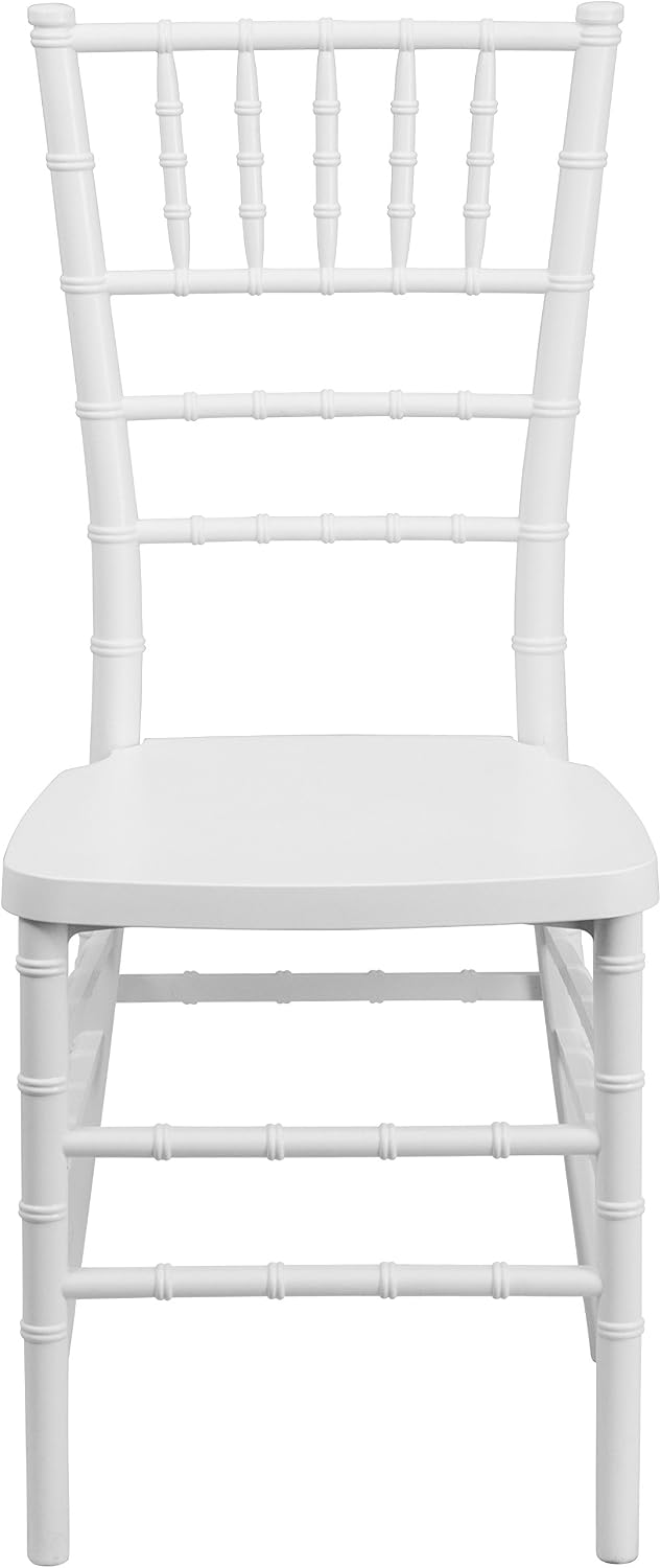 Matte White Resin Chiavari Chair