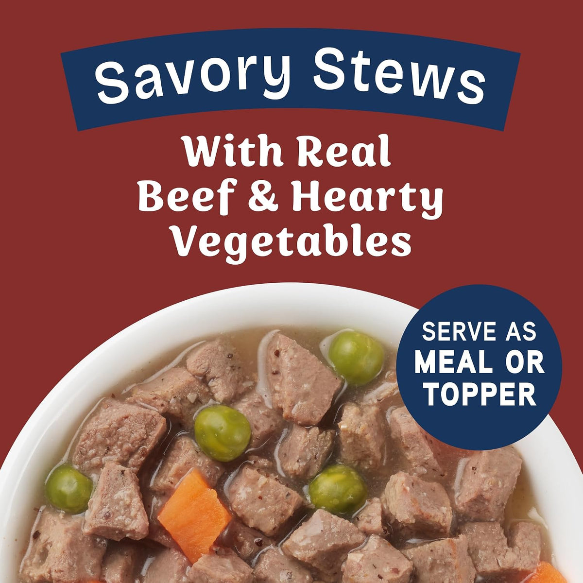 Health Protection Wet Dog Food, Beef Stew, 12.5 oz, 6 Pack