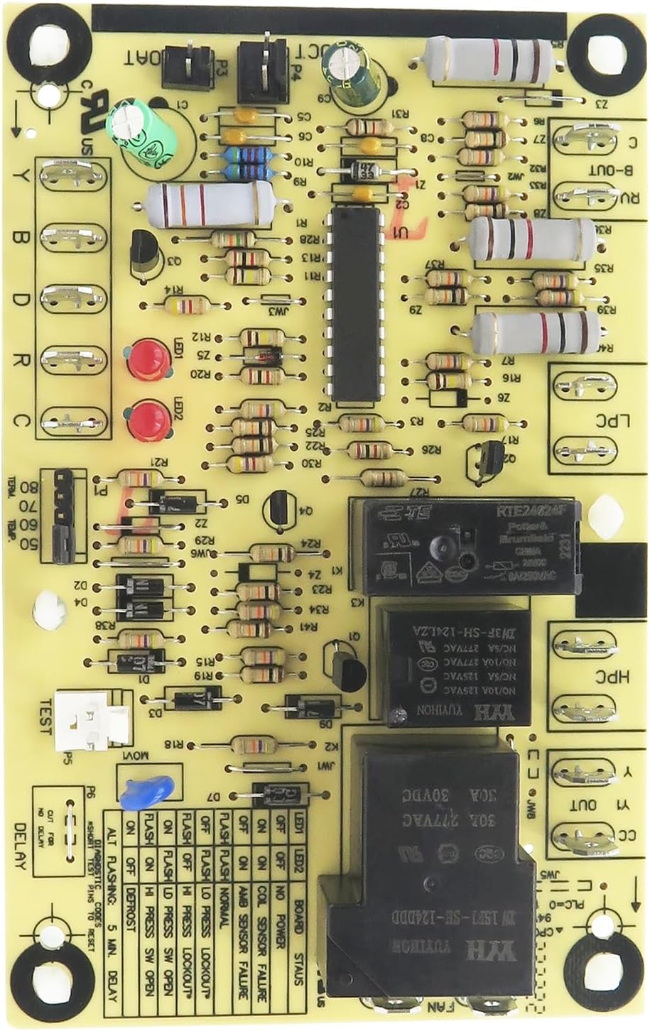 OEM Upgrade 47-21517-22 Compatible with Rheem Defrost Control Board