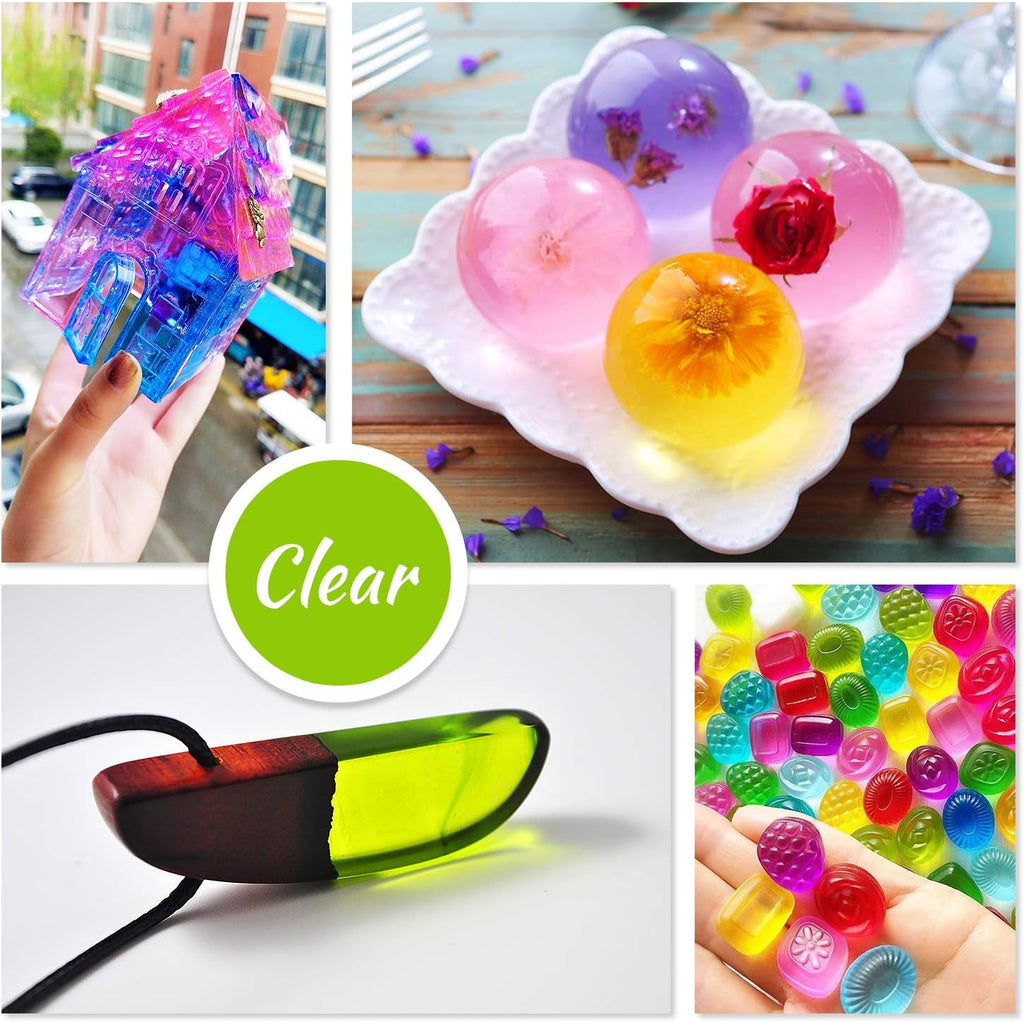 Epoxy Resin Pigment - 18 Colors Epoxy UV Resin Dye Liquid Transparent for UV Glue Coloring, DIY Jewelry Making