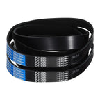 uxcell 2Pcs 510J10 PJ V-Ribbed Belt 10 Ribs 51" L x 0.92" W x 0.14" H, EPDM