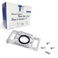 Replacement Part For Nutone Vacuum Cleaner Mounting Bracket with Screws # compare to part CF361