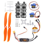 Chazcool RC Plane Motor Kit, 2212 Brushless Motor RC Airplane Kit