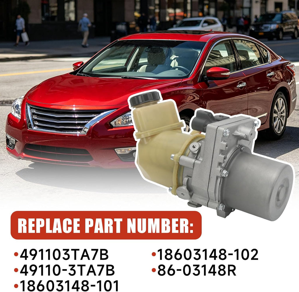 Power Steering Pump Compatible with Nissan Altima 2013 2014 2015 Replace 49110-3TA7B, 86-03148R