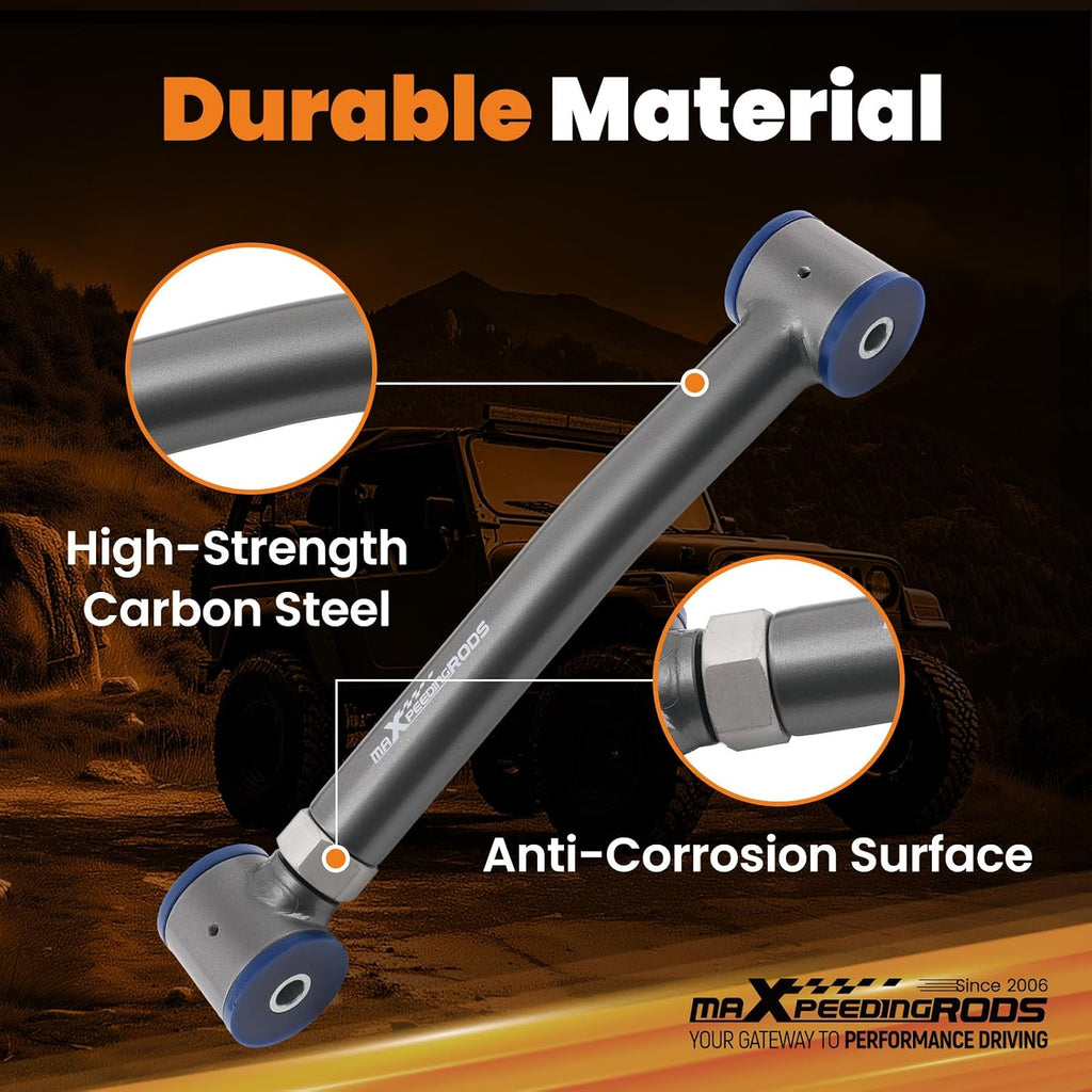 maXpeedingrods Adjustable Rear Control Arm for Jeep Wrangler TJ ZJ