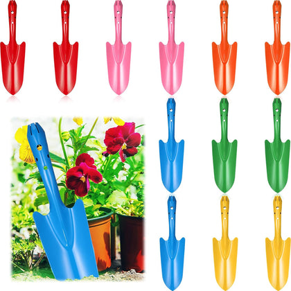 Mini Colorful Metal Hand Shovel Digging Trowel Set Transplanting Garden Shovel for Flower Soil Planting Succulent