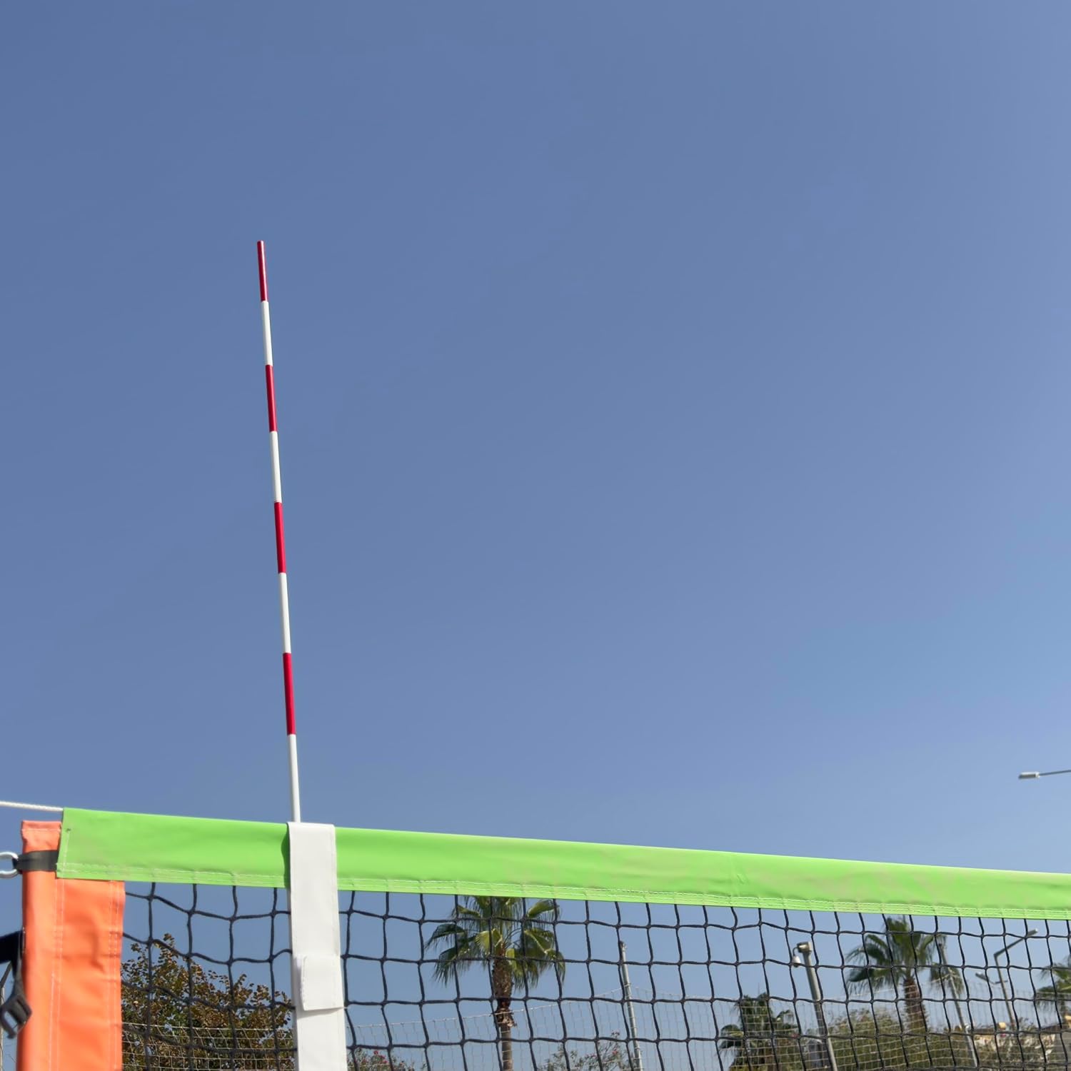 Foldable Volleyball Antenna Set with Hook-and-Loop Sleeves – Portable Fiberglass Net Antennas – Pro-Level Antenna