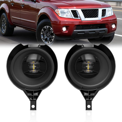 LED Fog Lights For 2005–2019 Nissan Frontier(Chrome Bumper Only)