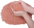 2.0 LB Clay Pebbles, 1/8'' Gardening Ceramsites Growing Media for Succulents Orchids, Aquaponics, Aquaculture