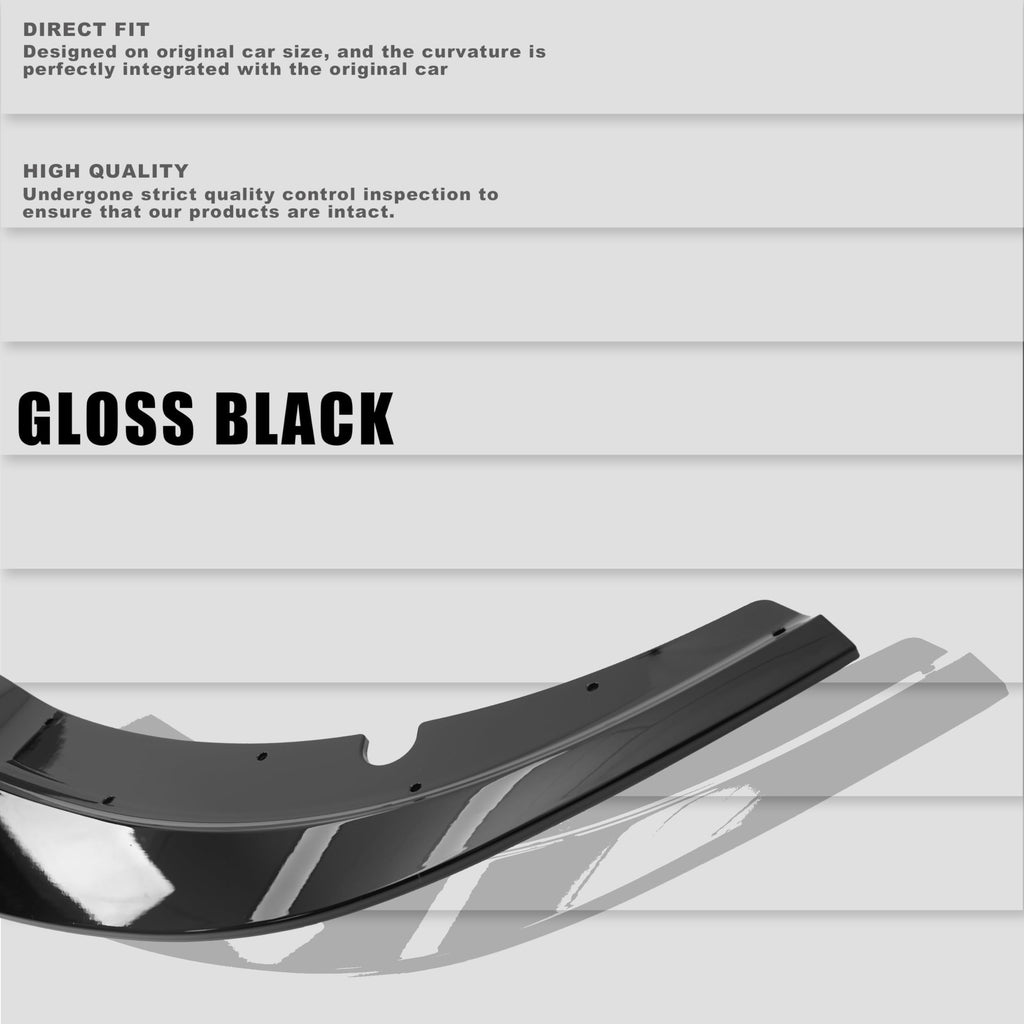 Front Bumper Lip Spoile for 2015-2023 Dodge Charger Accessories