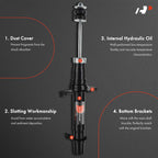 A-Premium Front Bare Struts Without Coil Spring Compatible with Honda
