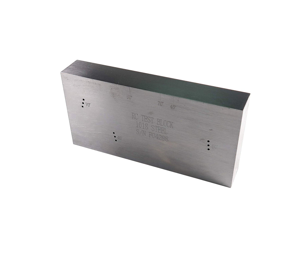 1018 Steel RC/AWS Resolution Reference Block UT Calibration Block
