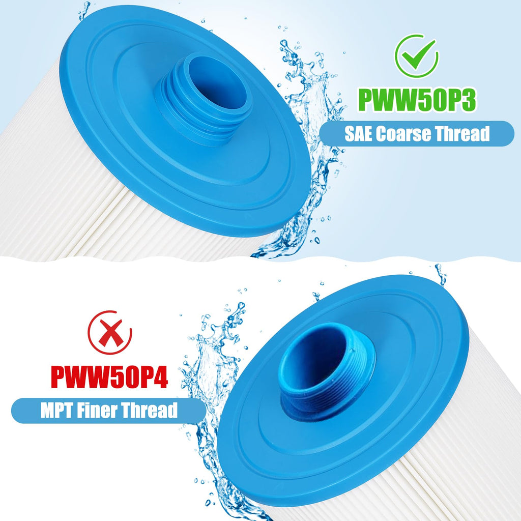 PWW50P3 Spa Filter Replacement for Unicel 6CH-940