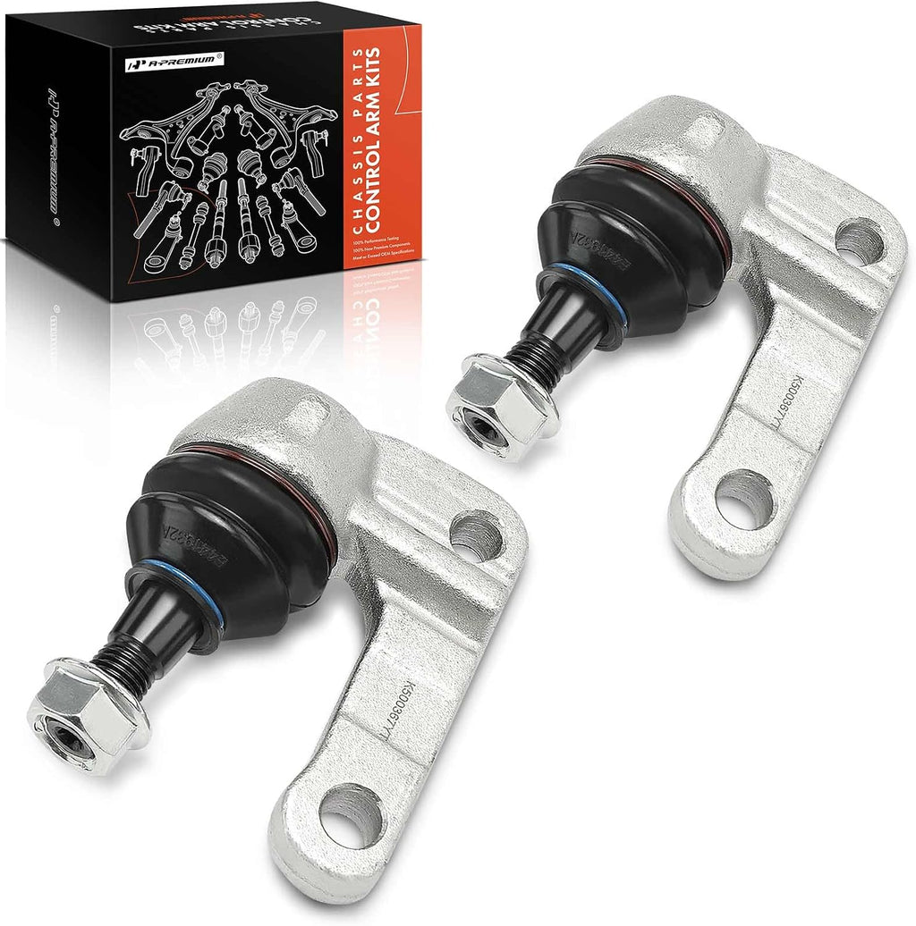 A-Premium 2-Pack Front Upper Ball Joint, Compatible with Buick, Cadillac