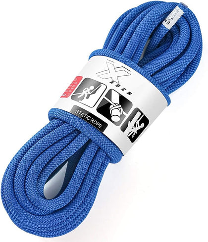 Outdoor Climbing Rope 10M(32ft) 20M(64ft) 30M(96ft) 50M(160ft) 70M(230ft) 152M(500FT) 352M(1000FT) Static Rock