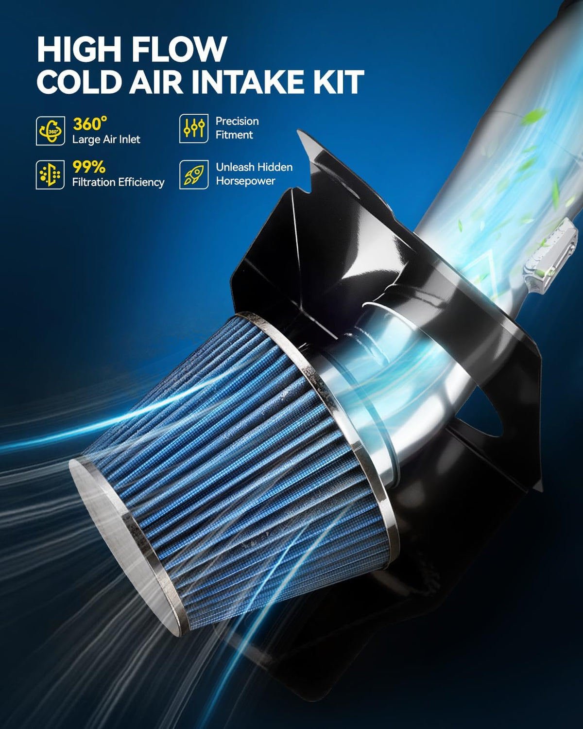 Cold Air Intake Kit for 2007-2008 Chevrolet Tahoe