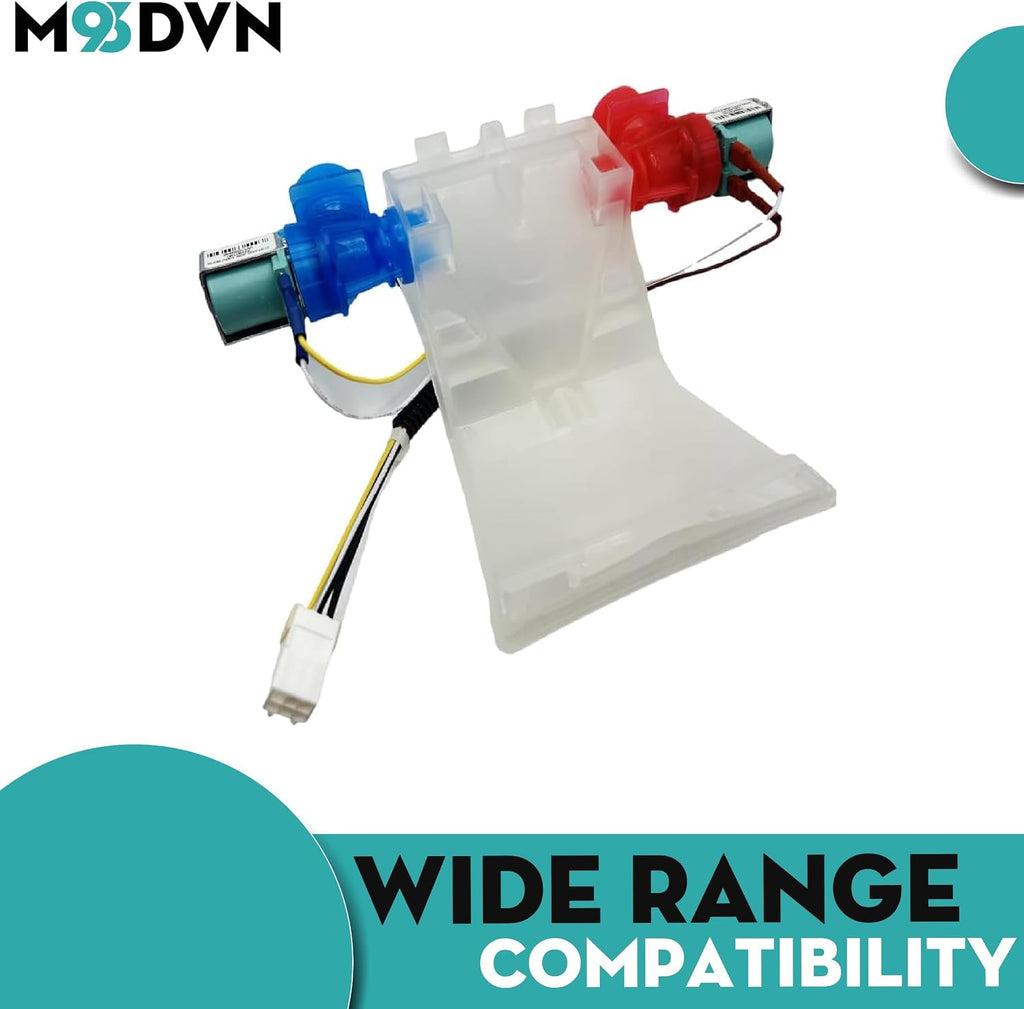 Water Inlet Valve with Vacuum Break Replacement For Amana NTW4500VQ1 WTW5100VQ1 WTW5100VQ2 WTW5300SQ2 Washer, Replacement For Inglis ITW4300SQ3 IV45001 IV4500X0 Washer