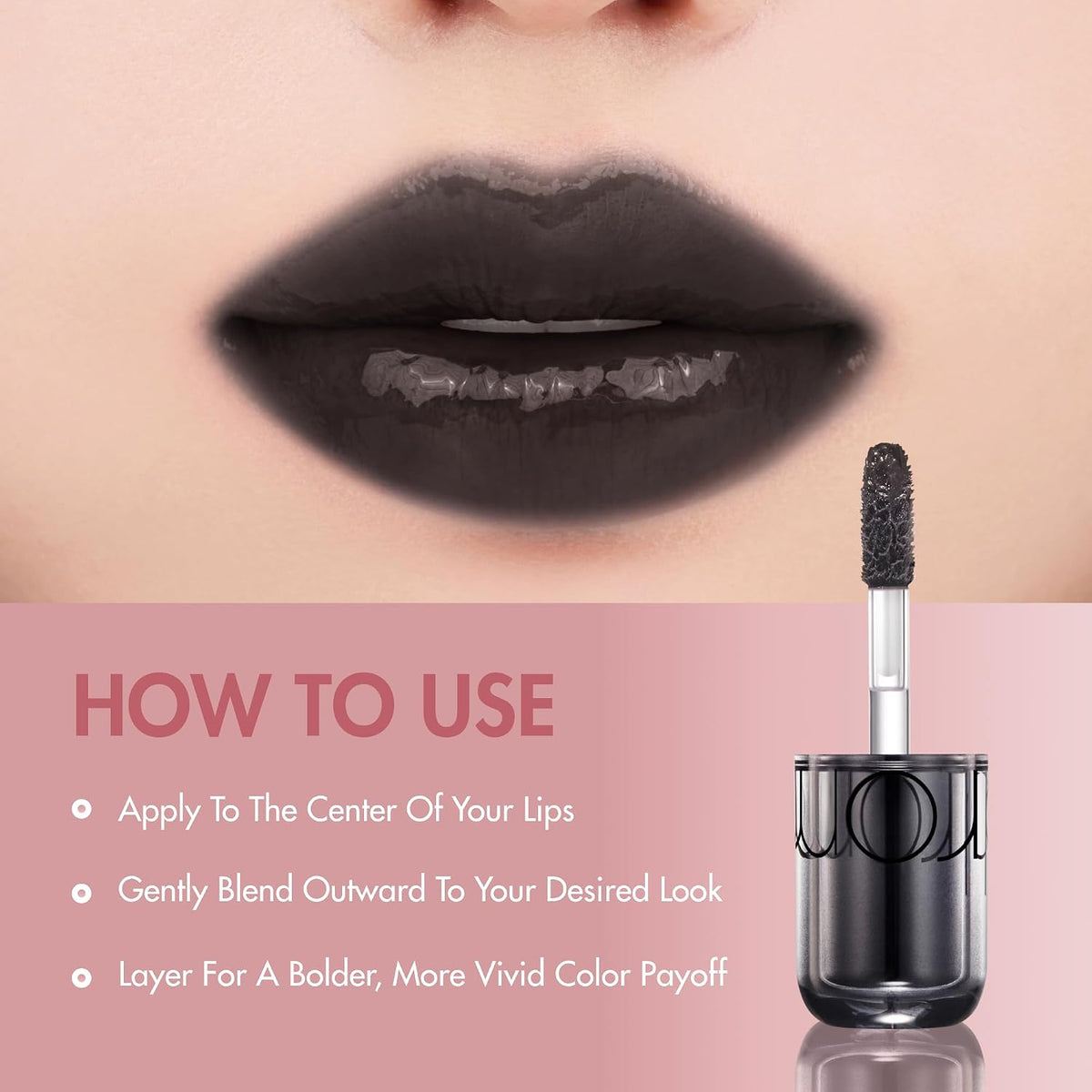 The Juicy Lasting Tint Mini | Glossy Lip Tint | Blackberry | 1oz