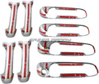 Tailgate + Door Handle Cover (Chrome) For 2002- 2008 Dodge Ram 4DR