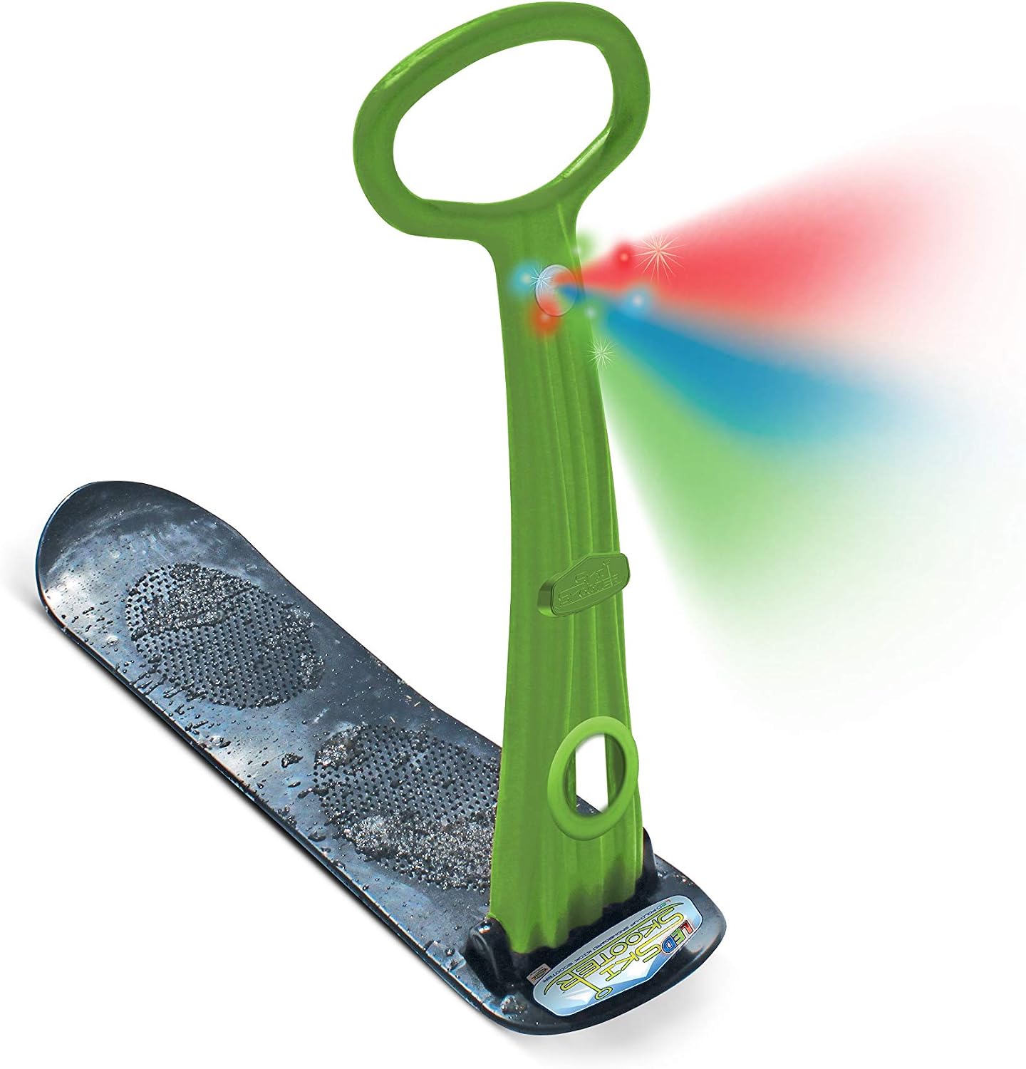 Winter Fun Foldable Snow Scooter, Ski Skooter, Snow Sled Kids Snowboard Multi-Purpose Snow Skate for Ages 8 & Up