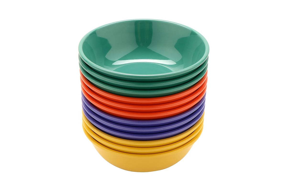 24 oz Melamine Bowl Colors (Set of 4)