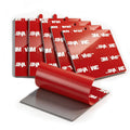 3M Double Sided Pads, Heavy Duty, 2.8" Square Adhesive Pad, 6 Pack