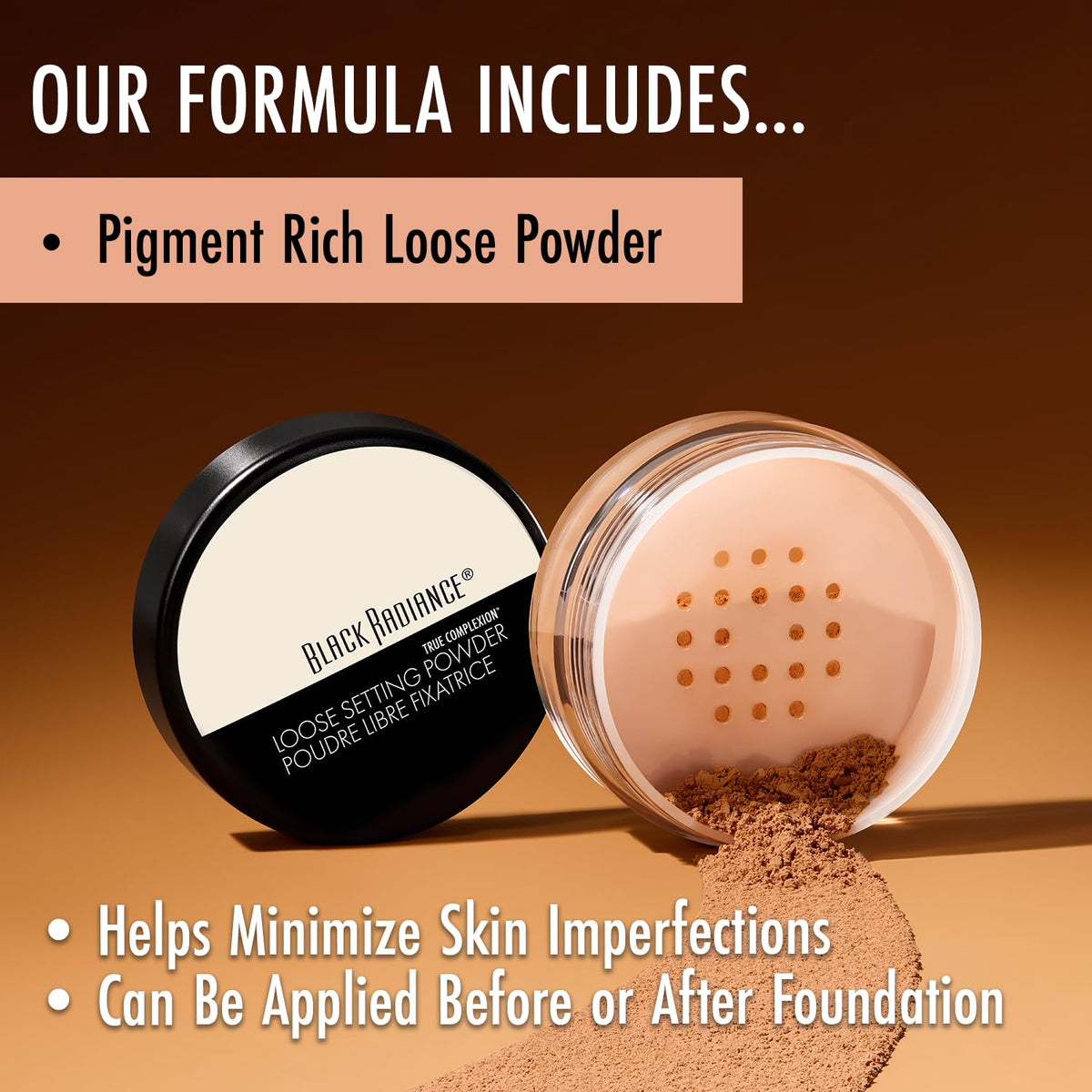 True Complexion Loose Setting Powder, Honeymoon, 0.64 Ounce