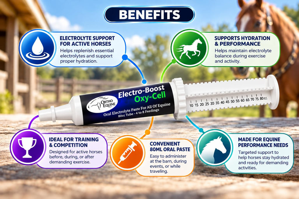 Electro-Boost Oxy-Cell Electrolyte Paste for Horses, 80ml