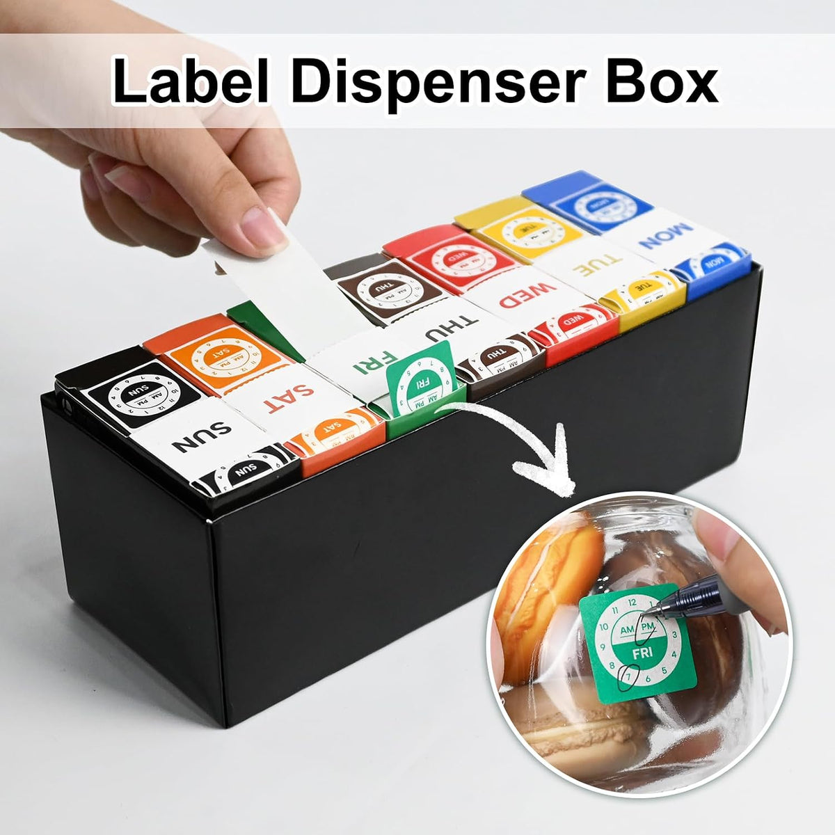 250 Dissolvable Food Labels 1-1/8"x2-1/4 for Mason Canning Jars