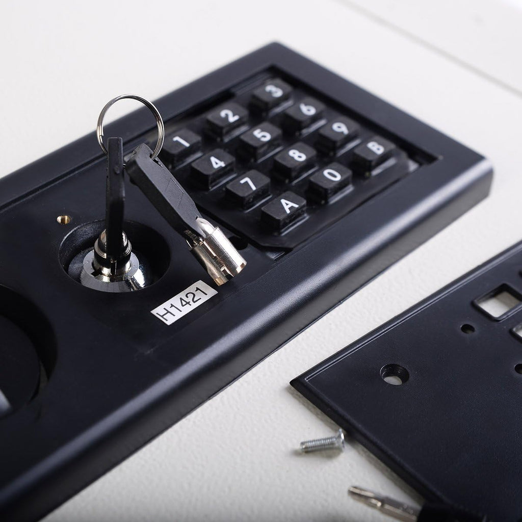 Digital Flat Recessed Wall Safe Security Lock Gun Cash Box
