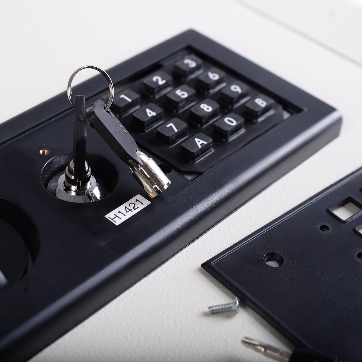 Digital Flat Recessed Wall Safe Security Lock Gun Cash Box