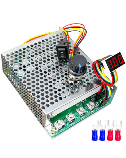 PWM DC Motor Speed Controller 10-55V 100A Stepless Brushed with LED Display