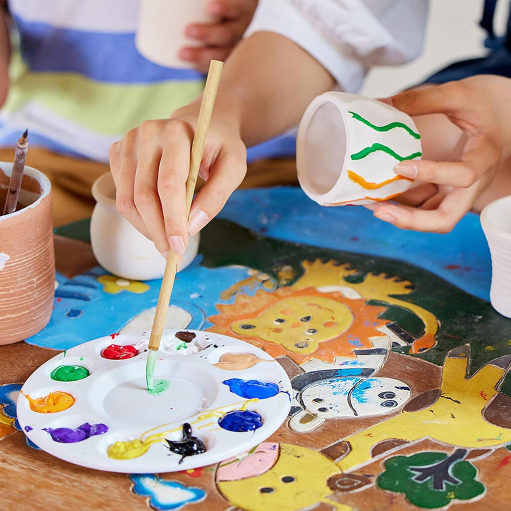 Pottery Wheel for Kids - Complete Pottery Painting Kit Arts and Crafts for Kids Ages 8-12 with 3 Pack Air Dry Clay
