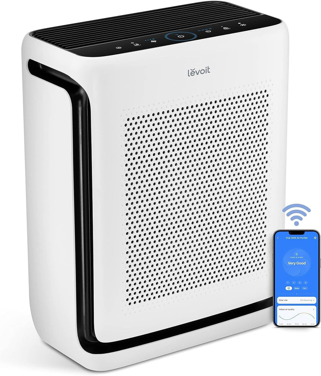 Smart Air Purifier for Home Large Room up to 1875 ft Vital 200S-P