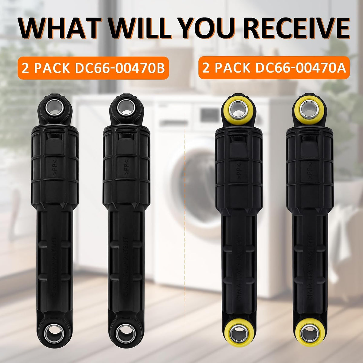 WF350ANW/XAA WF331ANW/XAA Washer Shock Absorber Kit Fit for Sam-sung Washer