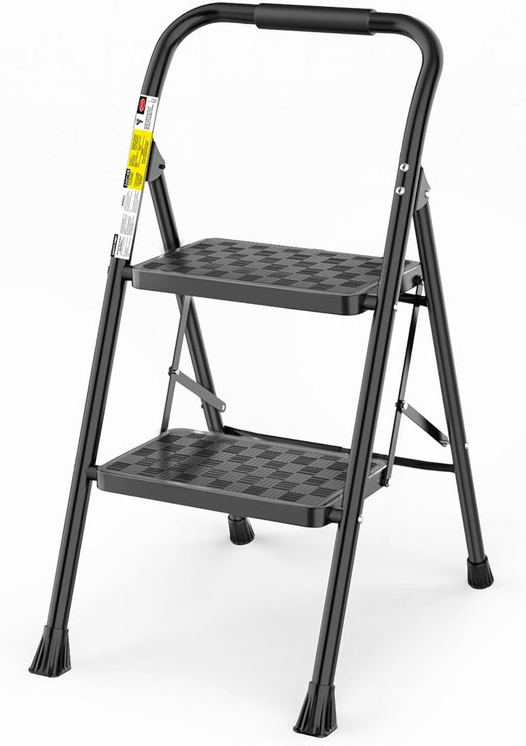 2 Step Ladder, Step Stool for Adults,2 Step Ladder Folding Step Stool with Wide Pedal Ergonomic Design