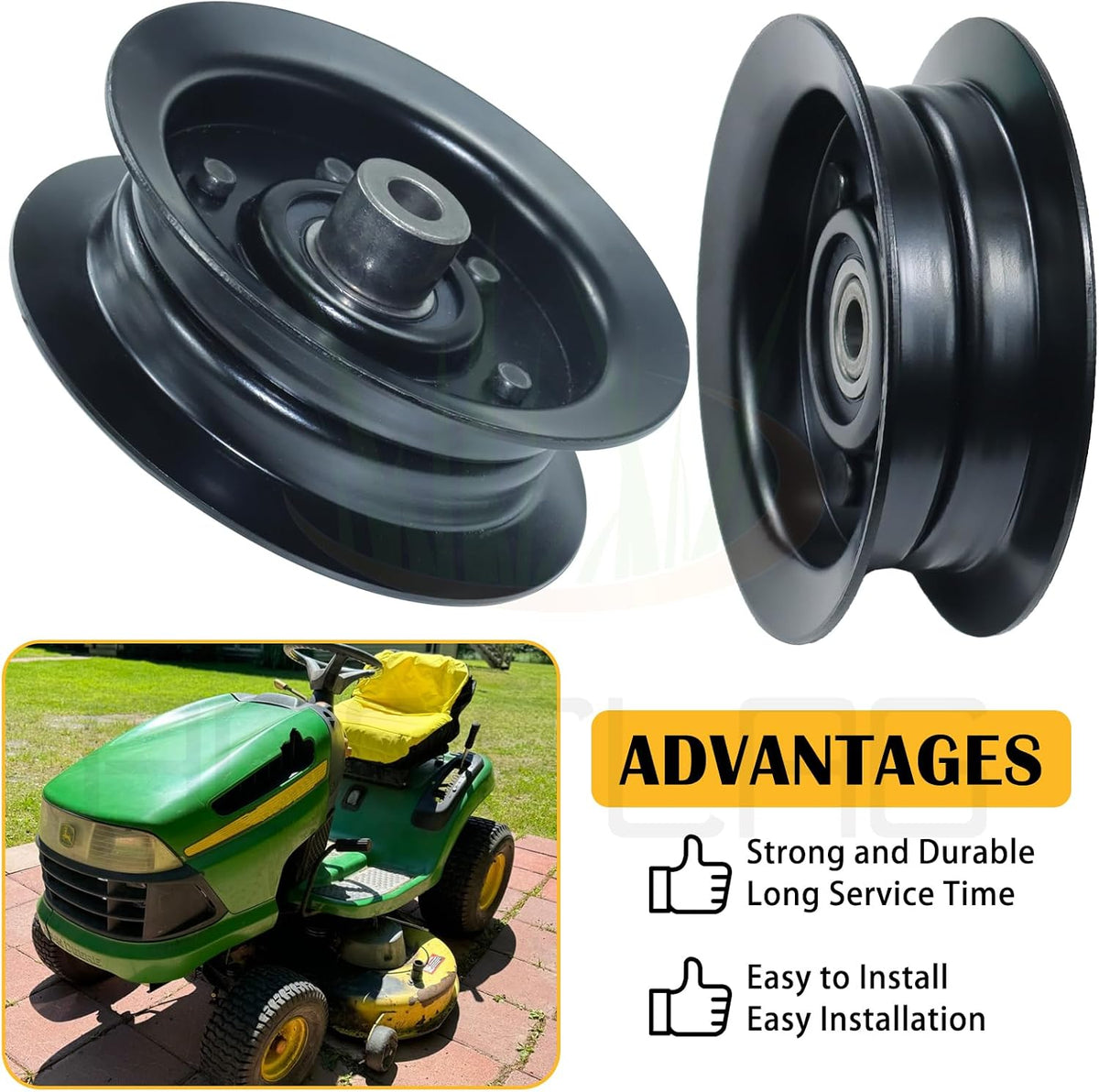132-9420 Idler Pulley for Toro Timecutter SS5000 50in Riding Mowers