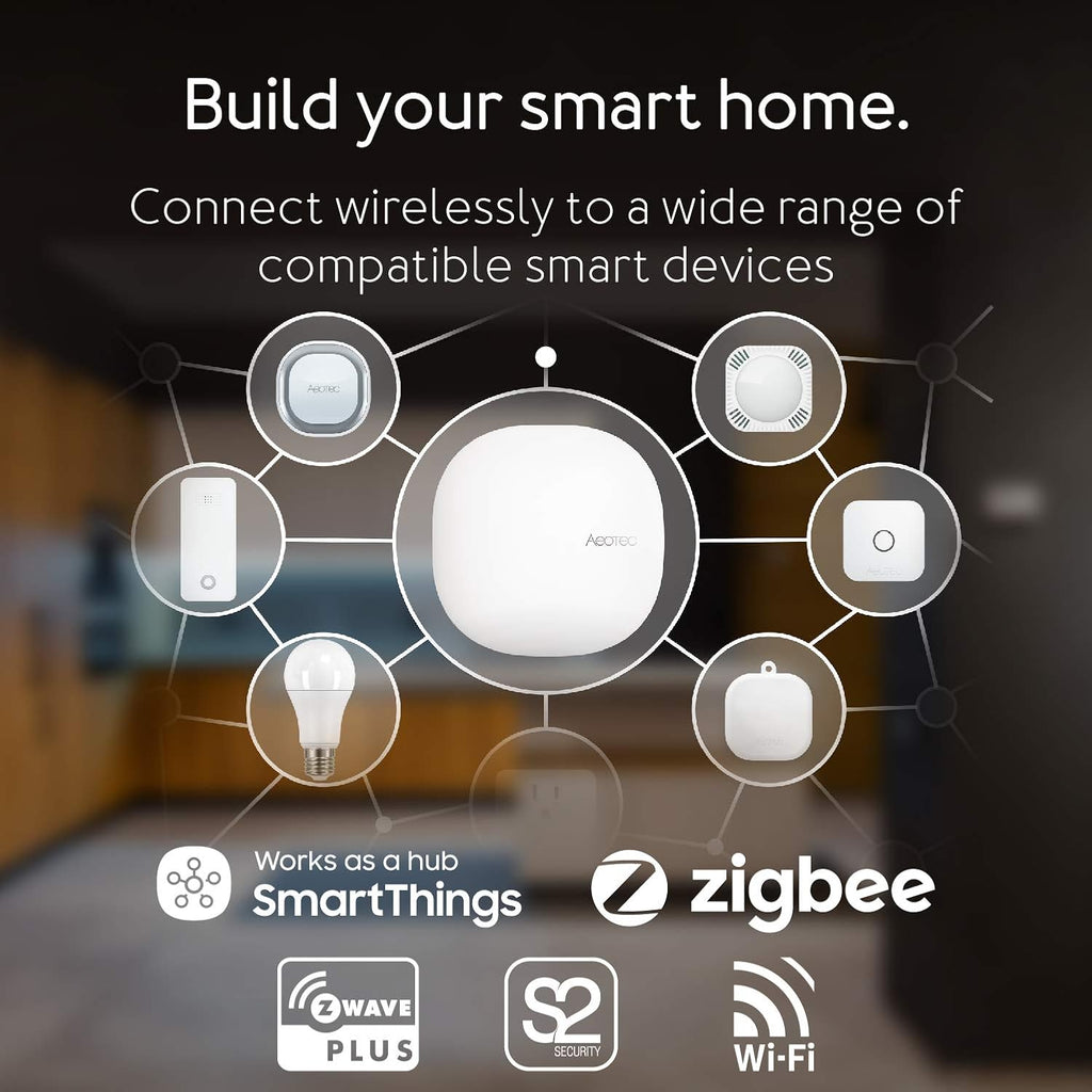 Smart Home Hub, Works as a SmartThings Hub, Z-Wave, Zigbee, Matter Gateway, Compatible with Alexa, Google Assistant