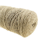 Hand Woven Jute Cord 656 Feet 3mm Multipurpose Horticultural Natural Twine Suitable for Gift Wrapping Handicrafts
