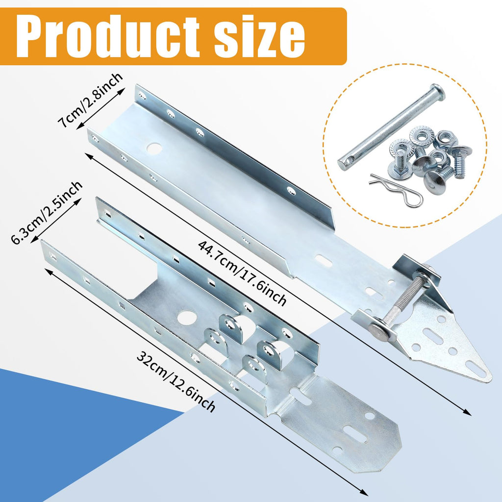 Garage Door Bracket Adjustable Garage Openers Bracket, Silver