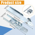 Garage Door Bracket Adjustable Garage Openers Bracket, Silver