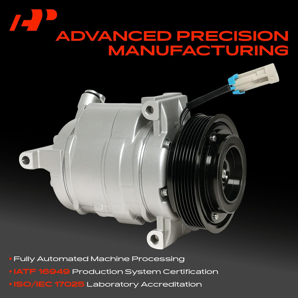 A-Premium AC Compressor Compatible with Chevrolet Sonic 1.8L 2012