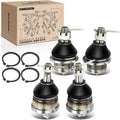 A-Premium Front Upper & Lower Ball Joint Kit - Forge Steel