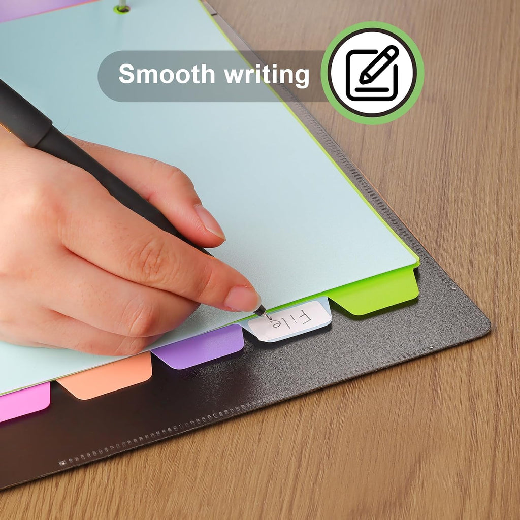 16Pcs/2 Set Binder Dividers with Tab, 8 Color Tab for 3 Ring Binder Divider | Page Folder Dividers