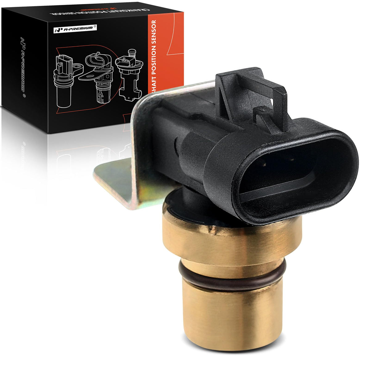 A-Premium Engine Crankshaft Position Sensor, Compatible with Chevrolet